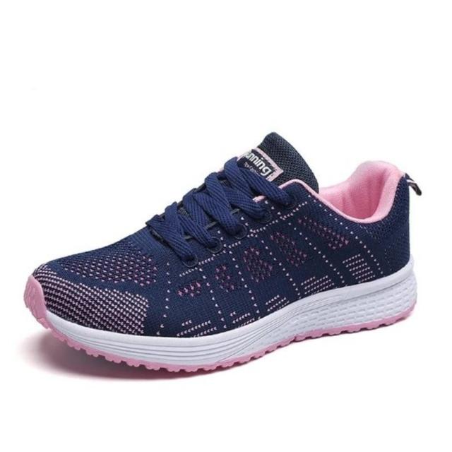 Women Casual Shoes Fashion Breathable Walking Mesh Flat Shoes White Woman Women 'S Sneakers  Women 'S Tennis Shoes Sandals