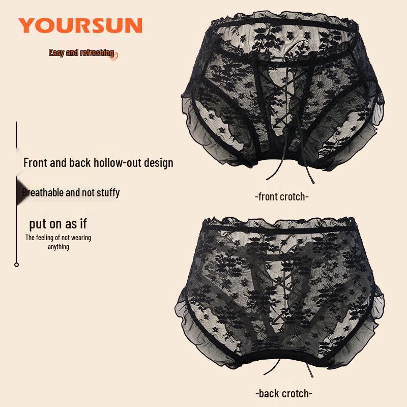 Roupa Íntima Sexy de Renda com Tiras para Mulheres