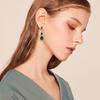 Elegant Water Drop Zircon Earrings For Women With Sparkling Cubic Zirconia And Highend Style