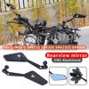 Motorcycle Side Mirrors Rearview Mirror For QJMOTO SRV250 SRV300 SRV500 SRK250 SRK600 SRK800 SRK900 Accessories