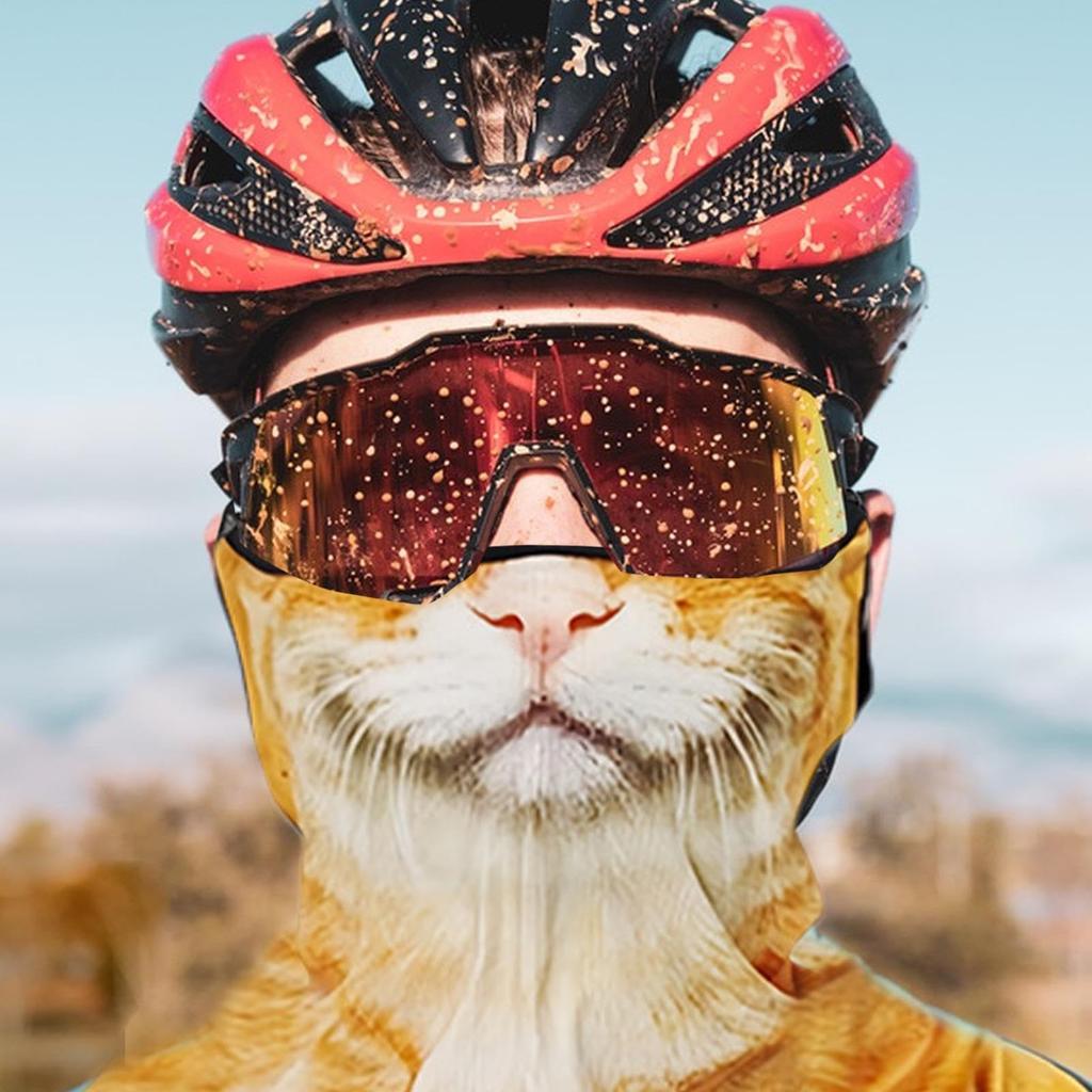 [Dtharen] Cycling Face Cover, Face Sun Cover Cycling | Face Sun Cover Cooling Face