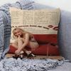 Copricuscino Design Cantante S-Sabrina C-Carpenter Copricuscino Decorazione Decorazioni Festività