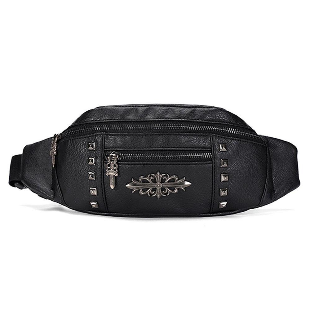 

Досуг Спорт Ремень для переноски Мужская маленькая талия Сумка Кожа Маленькая сумка Сумка Для груди Сумка с одним плечом Рюкзак Мужская сумка