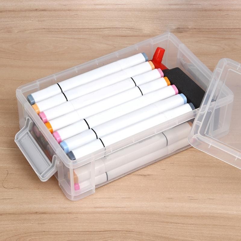 Pencil Box Large Pen Case Pen Storage Container Space Saving Storage Container High Capacity Pen Organizers for Student