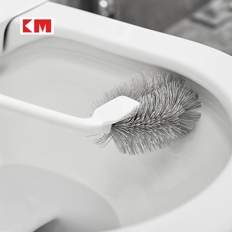 Toilet Soft Bristle Brush For Multi Surface Cleaning In Bathroom And Home