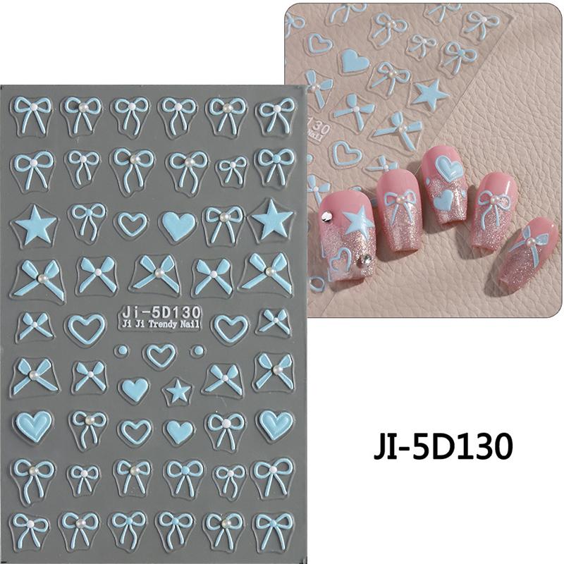 

3D алмазные банты для ногтей наклейки для дизайна ногтей наклейки ультратонкие самоклеящиеся наклейки для дизайна ногтей наклейки для ногтей синий