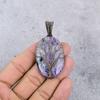 Charoite Jewelry, 999 Copper Wire Wrapped Pendant Handmade Gemstone Jewelry, Gifts For Wife Brand New Pendant