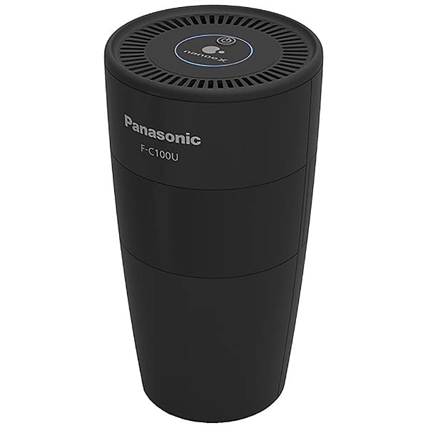 Panasonic Nanoe Generator for Car Air Purification Function USB Connection Equipped with Nanoe X Black F-C100U-K