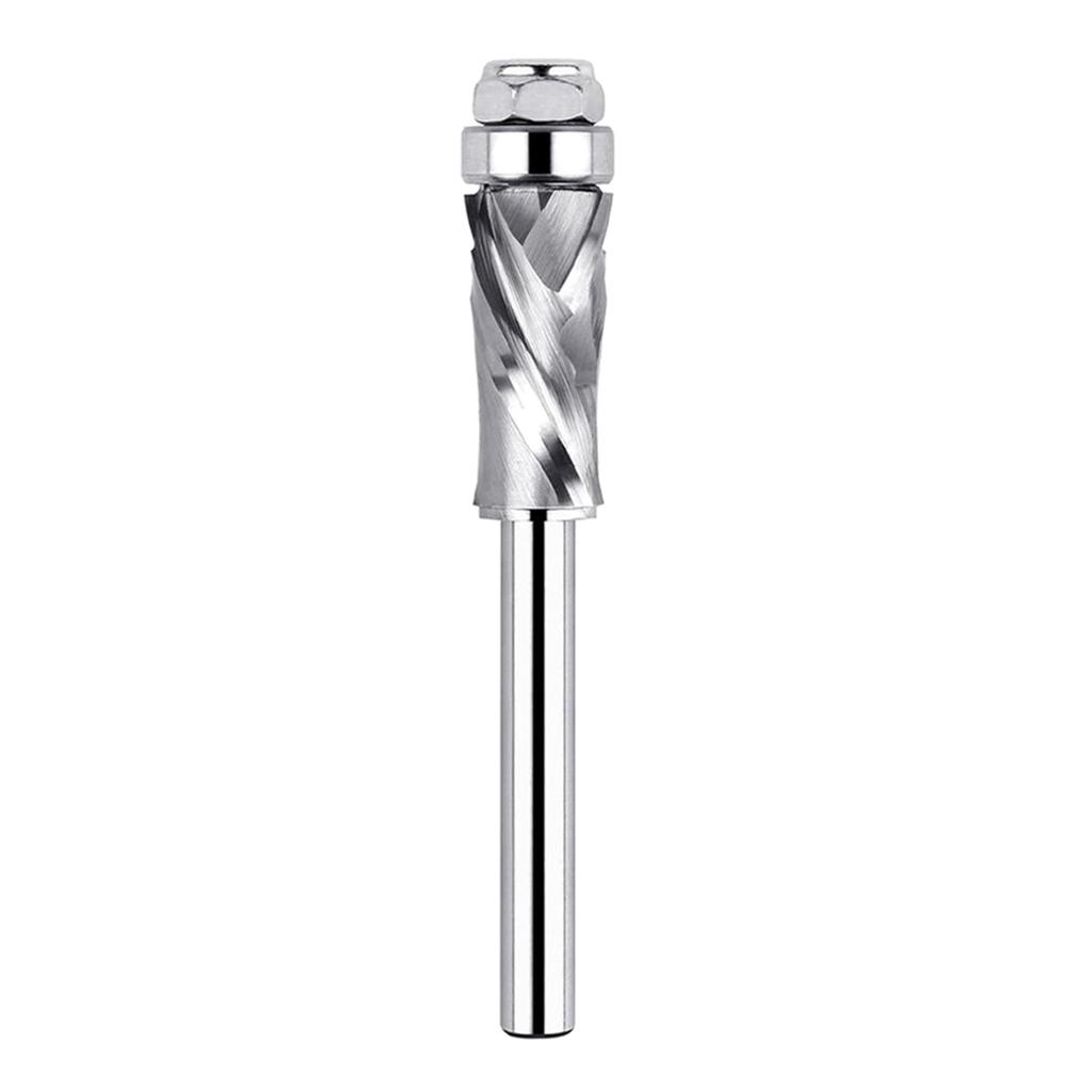Professional Grades Single Bearing Wood Trimming Tool Featuring Wear Resistant Alloy Blade And Optimized Helical Design