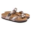 Birkenstock Mayari Pu Slide Slippers Women's Brown Narrow 1016409