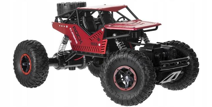 Duży Samochód Zdalnie Sterowany Auto Rc Metal Terenowy 1:16 Pilot Napęd 4X4