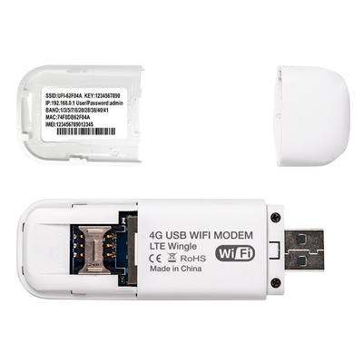 4G Modem USB Dongle WiFi Router with SIM Card Slot Mobile Wireless WiFi Adapter