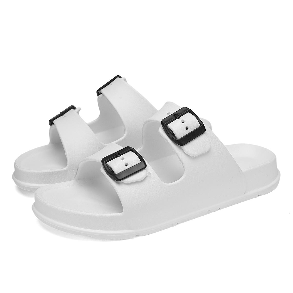 

Мужские и женские сандалии, новые большие тапочки на платформе EVA, мужская пляжная обувь, легкие модные повседневные панк-сандалии, мужская обувь, шлепанцы 36-37