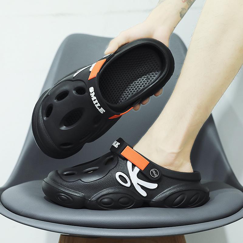 Nová móda Pánské pantofle letní EVA měkké pohodlné pánské sandály vysoce kvalitní lehké, tlusté dno koupelna pánské sandály