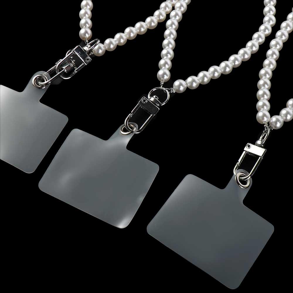 Strap Phone Pendant Phone Crossbody Chain Long Pearl Lanyard Mobile Phone Lanyard Phone Pearl Strap