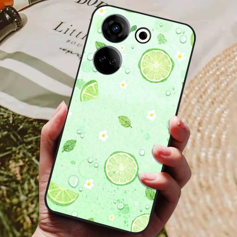 Für Tecno Camon 20 4G Hülle Silikon Rückseite Handyhülle für Tecno Camon 20 Pro 5G Hüllen Camon20 Pro 4G Weiche Bumper Coque Hülle