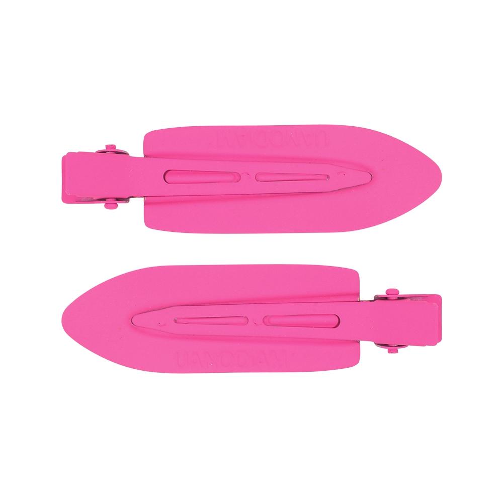 

2 шт./лот Однотонная бесшовная матовая заколка для волос для женщин, девушек, шпильки, модные аксессуары для волос для умывания, макияжа, головной убор