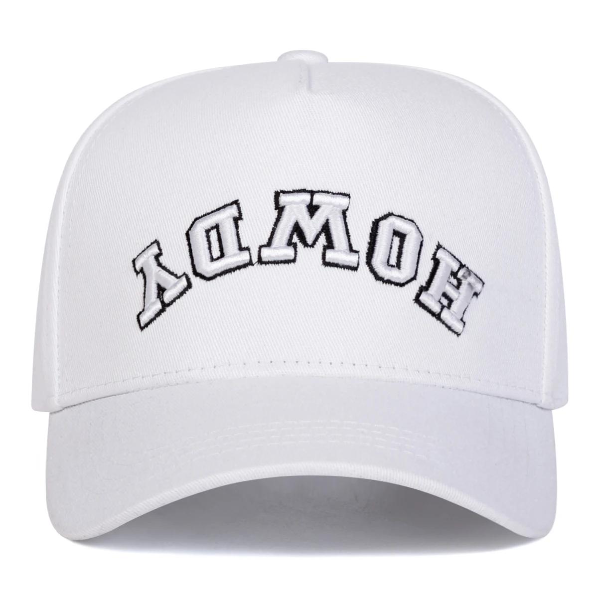 

Unisex Howdy Letter Embroidery Baseball Caps Outdoor Adjustable Spring And Autumn Casual Sunscreen Hat