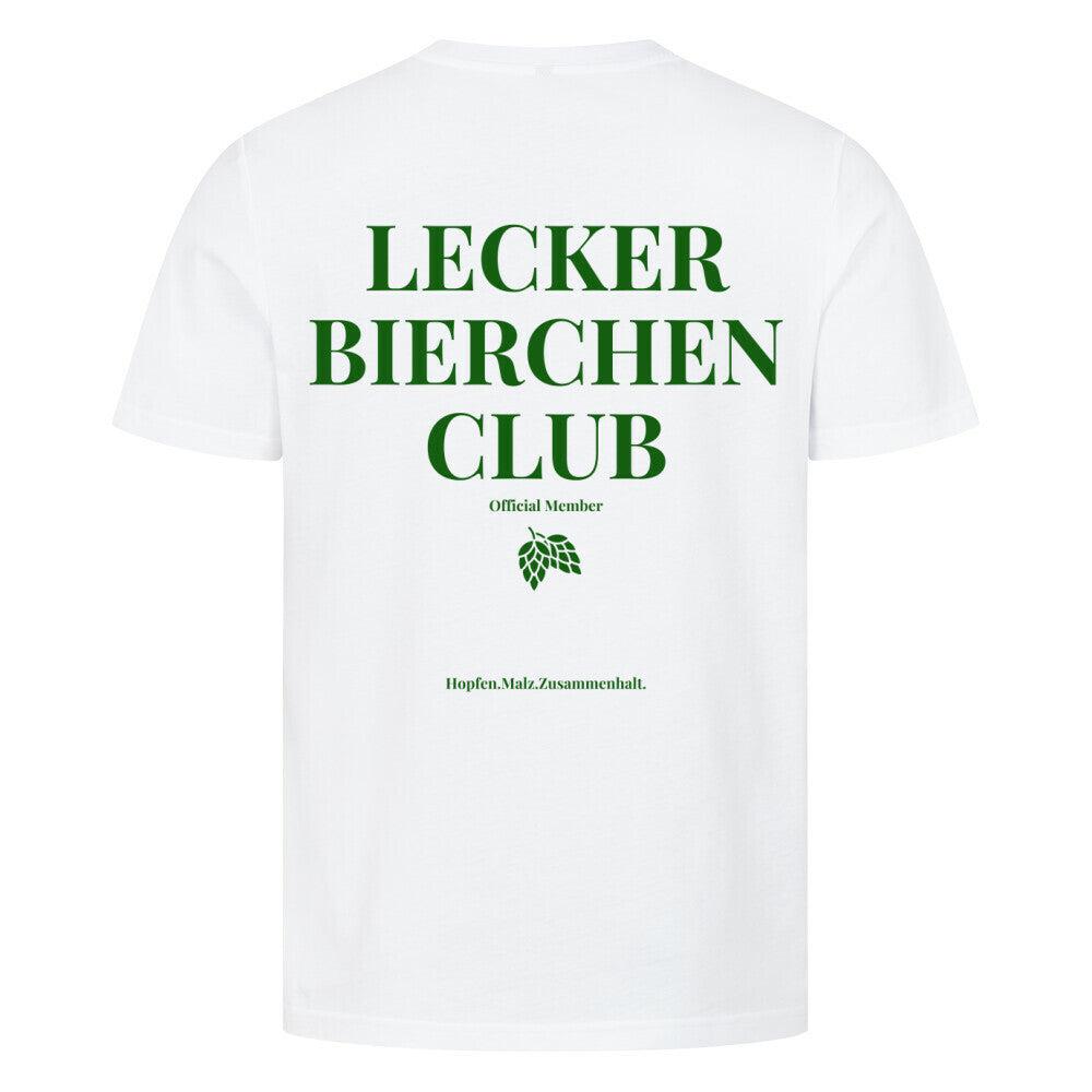 Lecker Bierchen Club Kokvilnas T-krekls Izstrādāts