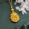 New Hollowed Out Life Four Beauty Gourd Pendant, Hanging Rope Necklace, Silk Thread, Fulu Sweater Chain, Factory Direct Sales
