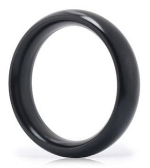 Cockring Round Ring Black - Generic - Metal Cockrings