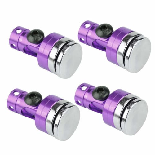 Jimdary Body Shell Mount Column, Body Mount, Magnetic Shell Post for RC Car SCX10 4WD 1:10 Electric RC Car (Purple)