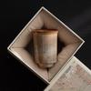 70ml Zhiye Roasting Teacup Zen Tea Bowl Tea Pair Tea-tasting Meditation Cup Chazhan Master Cups Household Drinkware Collection