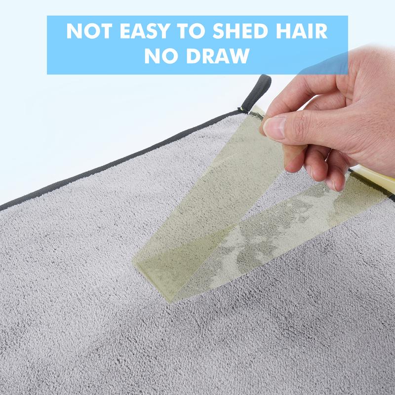 3pcs/set 30*40cm Microfiber Car Cleaning Towels Car Household Window Glass Quick Dry Car Wash Drying Cloth, Car Accessories
