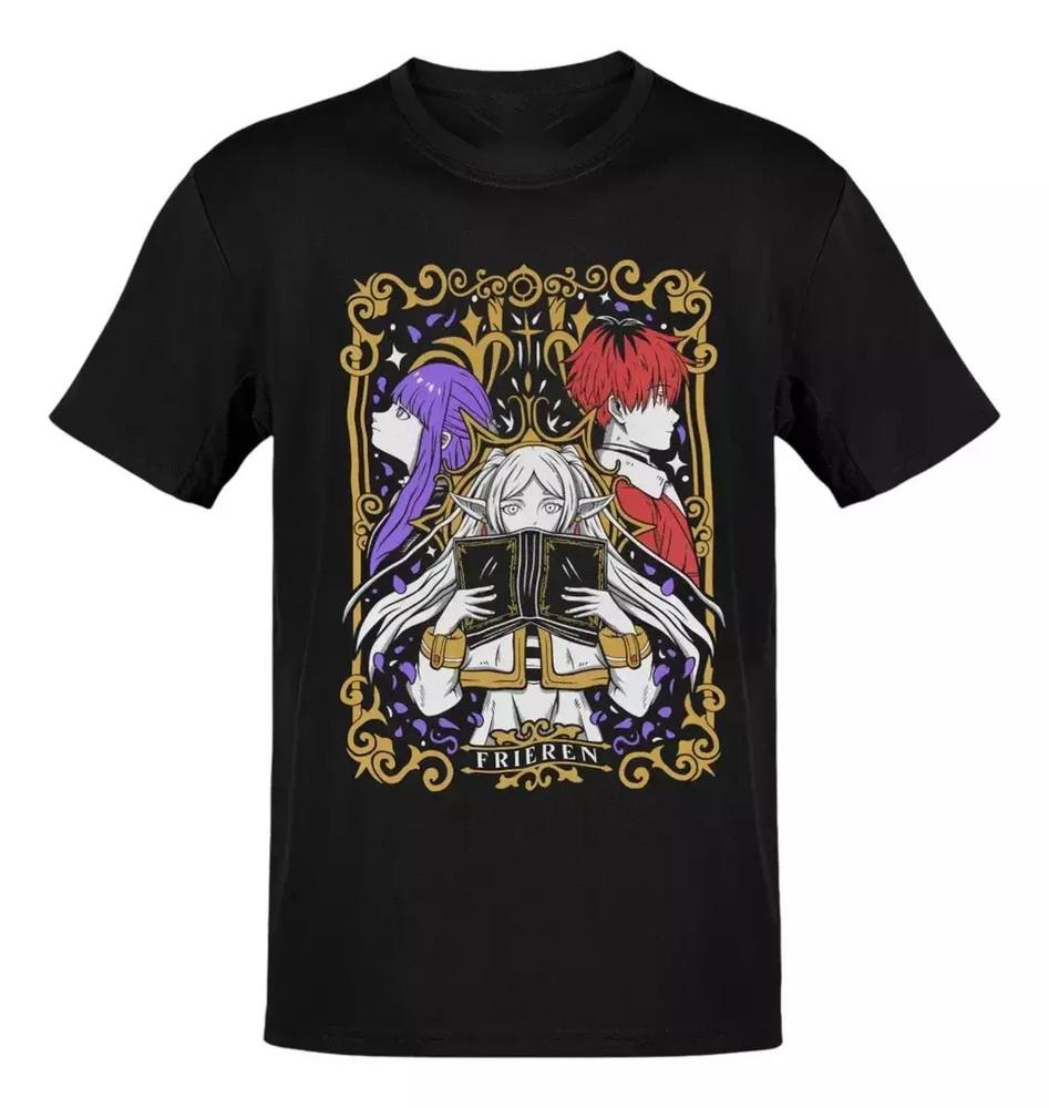 

Anime Frieren Fern Stark T Shirt Size S - 5Xl Gift For Friends Unisex T-Shirt XXXL