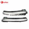 Yellow LED Turn Signal Indicators for Elantra Verna Rearview Mirrors