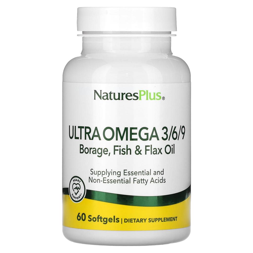 Ultra Omega 3/6/9, 60 Softgels