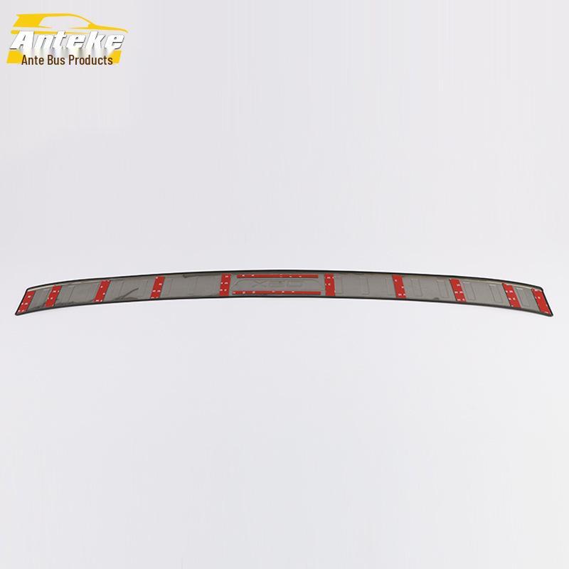 Compatible Jetour X90 Rear Guard Plate: Stainless Steel Trunk Tailgate Bumper Pedal for 19 Models
