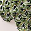 1 Simple Modern Plant Flower Animal Printed Matte Fitted Sheet, Bedroom Printed Bed Cover, Bedding (Excluding Pillowcases)