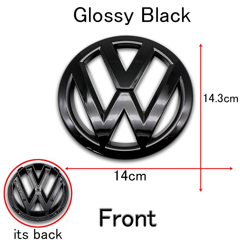 Für VW VOLKSWAGEN Neu 1 Stück 100mm Heckklappe Kofferraum 140mm Auto Logo Motorhaube Emblem Für VW Passat 2011 2012 2013 2014 2015 A