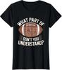 Football Play Diagram Humor for Sports Fans Ladies' Crewneck T-Shirt