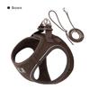 Dog Harness Leash Set for Small Medium Dog Adjustable Reflective Puppy Cat Harness Pet Vest Chihuahua Dachshund Outdoor Walking