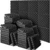 Self-Adhesive Soundproof Foam Panels Eggcrate Design Enhanced Absorption Eggcrate Acoustic Panels High-Performance