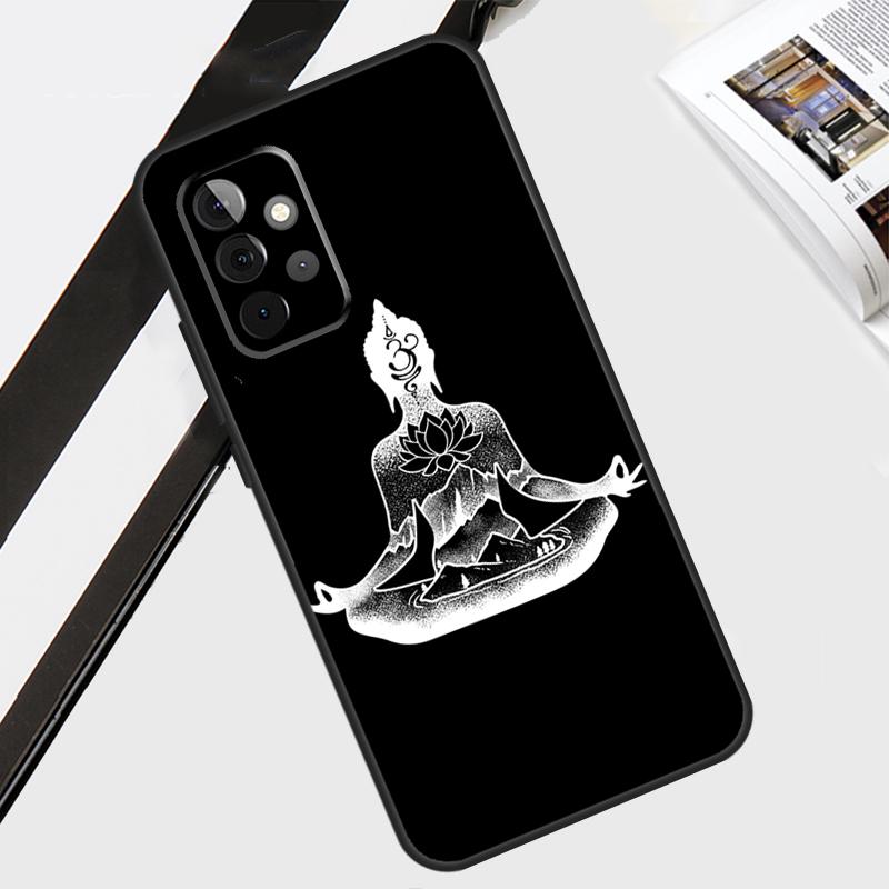 Mandala Buddha Case For Samsung Galaxy A54 A34 A14 A56 A36 A26 A16 A06 A12 A22 A32 A52 A13 A53 A15 A35 A55
