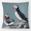 Australian Kingfisher Puffins Seagulls Tropical Parrot Birds Painting Cushion Cover Decorative Pillows For Sofa Home