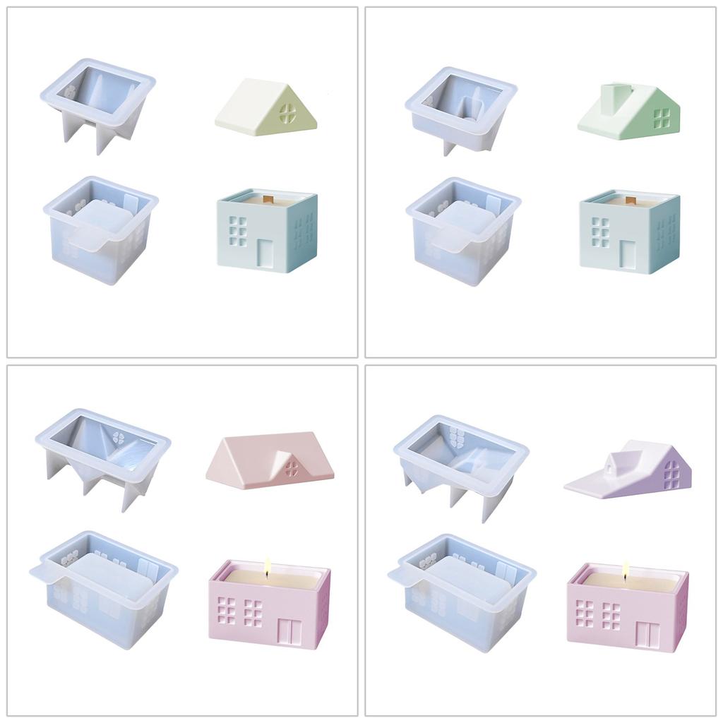 Vielseitige Silikonform Heimdeko-Zubehör für Kerzenherstellung Resin-Basteln DIY Europäischer Pastoralstil Schmuckwerkzeuge