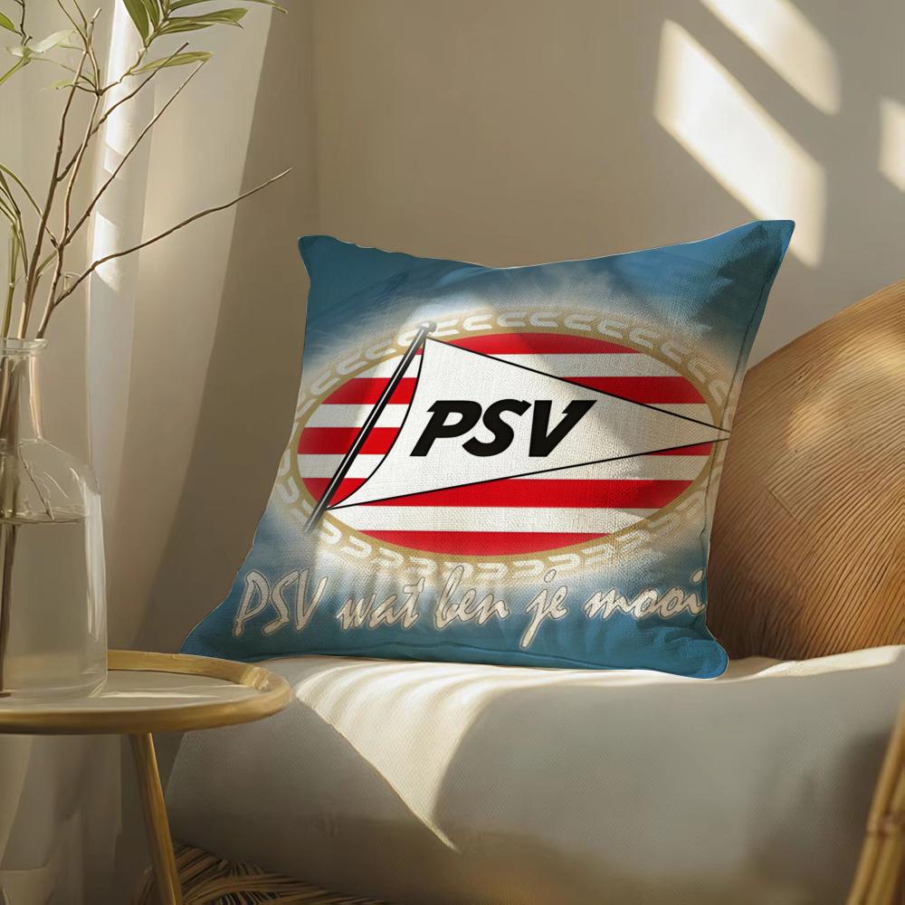 Psve-Eindhoven Kussensloop Kussensloop, Dubbelzijdig Bedrukt, Bankkussen, Slaapkamer Hoofdeinde Linen 35*35(CM)-1Pcs