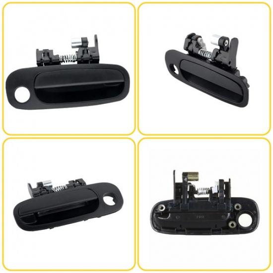 For 98-02 TOYOTA COROLLA Outside Right Black Front RH Outer Side Door Handle