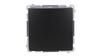 Simon Basic Single Pole Switch (Module) 10Ax, 250V, Quick Connectors, Black Bmw1.01/49