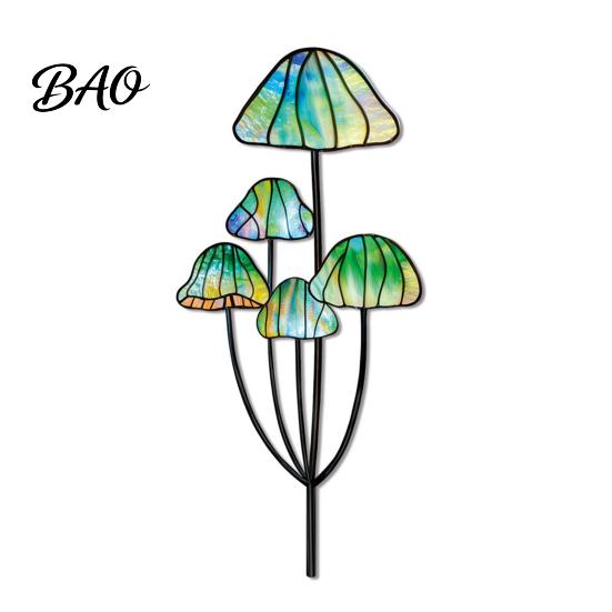 Colorful Yard Stakes Planter Insert Stake, Double-Sided, Flower Pot Decor Metal Garden Decorative Insect Animal Stake for Plant Pots Bed Decoration