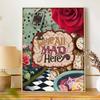 Disney Diamond Painting 5D DIY Alice Wonderland Mad Hatter Diamond Painting Kit Adult/Beginner Gift Idea Home Decor