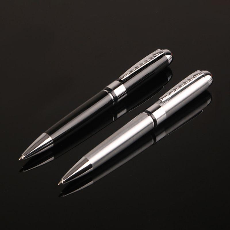 1.0mm Luxury Metal Rotary Ballpoint Pen Signature Rollerball Business School Office Supplies