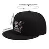 Ice Skating Girl Graphic Baseball Cap Adjustable Polyester Snapback Hat for Casual Street Wear