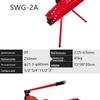 Electric Hydraulic Pipe Bending Machine for 1-4 inch Seamless, Galvanized, Steel & Split Pipes (Manual SWG)