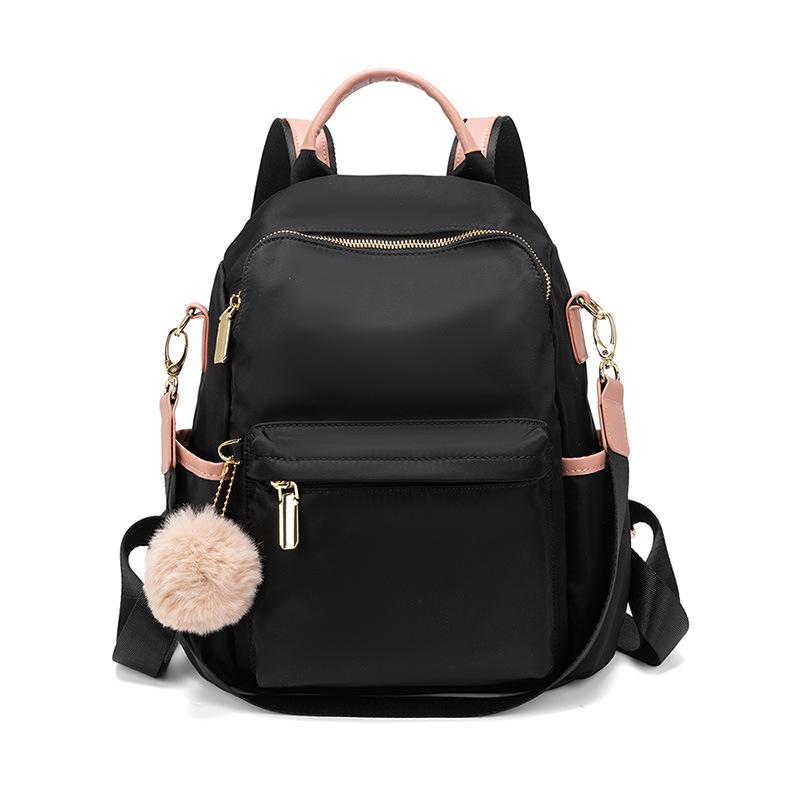Backpack Women s Backpack New Korean Version Trendy Oxford Cloth Canvas Fashionable Versatile Women s Travel Bag