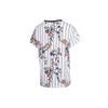Puma Floral Logo Round Neck Short Sleeve T-Shirt Women Tops White 597470-02